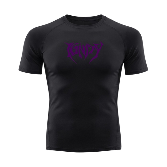 Obsidian Compression Shirt (Purple)