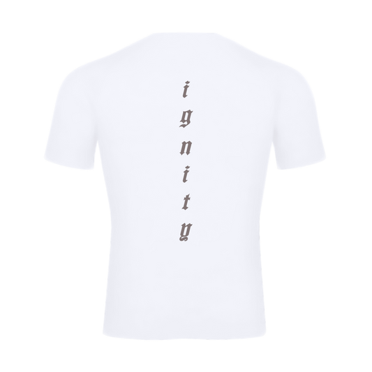 Crest Compression Shirt (Beige)